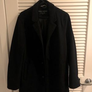 Cole Haan wool trench coat